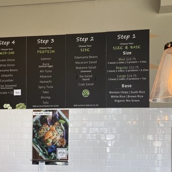Hashtag Poki - Inside. Ordering process. - Poke Near Me - Berkeley, California