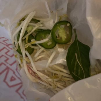 Mama Kim’s - Formerly Pho Ha - Pho toppings directly thrown into general plastic bag need better, more sanitary protection. - Vietnamese Near Me - Nederland, Texas Mama Kim’s - Formerly Pho Ha - Pho toppings directly thrown into general plastic bag need better, more sanitary protection. - Vietnamese Near Me - Nederland, Texas