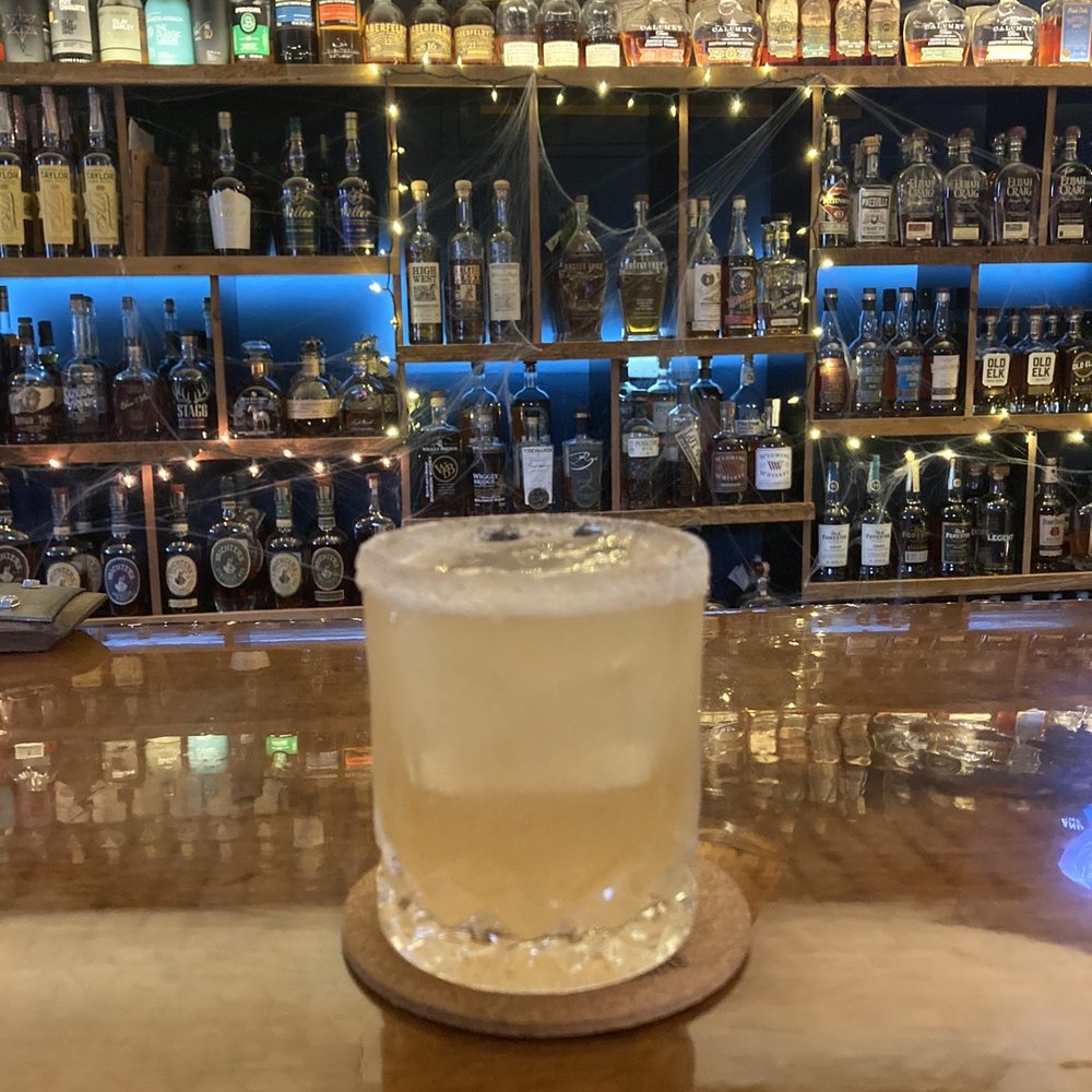 Maple bourbon mule