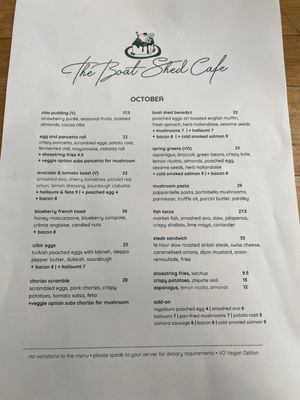 The Boat Shed Cafe by null