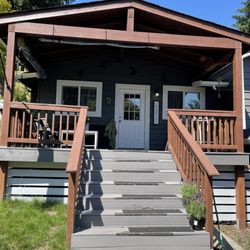 Big Country Home Inspections - Front of house inspected by this business--which they did not report as structurally unsound