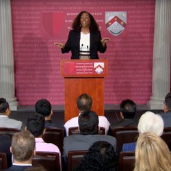 Lisa Lewis, ND - Lewis Holistic Healing Institute - Dr. Lewis speaking at Harvard Business School