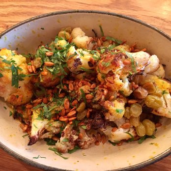 Nightingale - Roasted cauliflower - Live/Raw Food Near Me - Vancouver, British Columbia