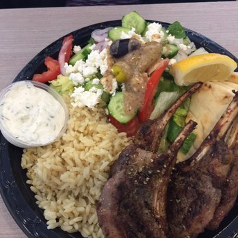 Greek Street Grill - Lamb chops - Greek Near Me - Riverside, California
