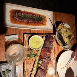 Wagyu and skirt steak Wagyu and skirt steak