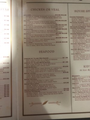 Menu photo 1 Al's Luigi's Italian Restaurant Gainesville, TX