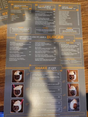 Menu photo 5 Drafts Burger Bar Park City, UT