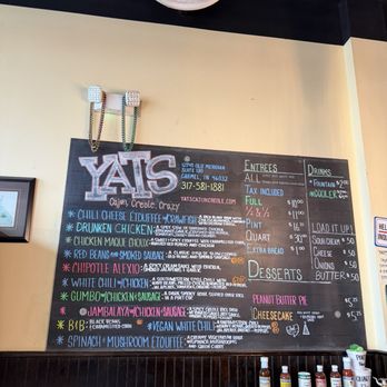 Yats - Menu 1/2026 - Cajun/Creole Near Me - Carmel, Indiana Yats - Menu 1/2026 - Cajun/Creole Near Me - Carmel, Indiana