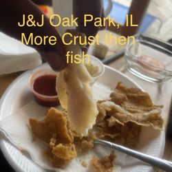 JJ Fish & Chicken - Perch didn't taste like perch, the cat didn't taste like cat. It all taste like some low in grocery store frozen fish.