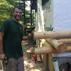 Alex Log Home Restoration