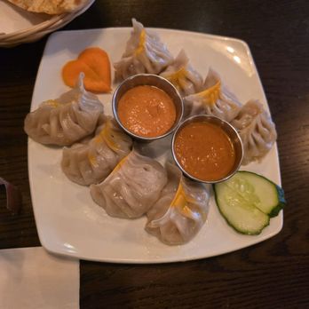 Sathi - Steamed Lamb Momos...delish - Indian Near Me - New York, New York
