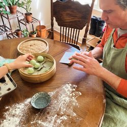 La Cuisine - Making mochi balls