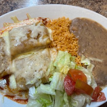 Rositas Mexican Restaurant - Shredded beef chimichangas. - Mexican Near Me - Florida City, Florida