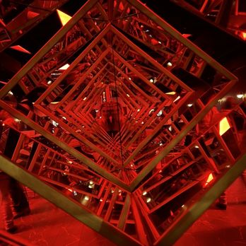 Lava Room - Kaleidoscope art installment in entry way - Asian Fusion Near Me - Florence, Alabama