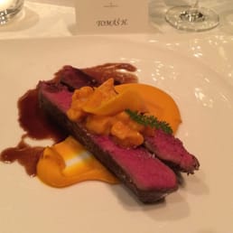 Lamb with pumpkin