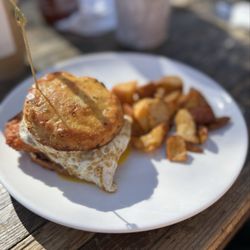Luci's at the Orchard - Biscuit sandwich