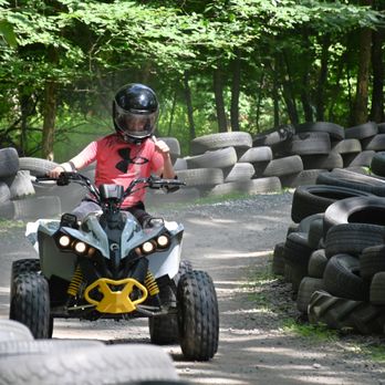 Camp Cayuga - ATV riding sessions available for all ages. - Summer Camps Near Me - Honesdale, Pennsylvania