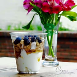 Juice Bar - Franklin - The Juice Bar parfait is so amazing, greek yogurt, local honey, hemp strawberry granola & fresh blueberries!! YUM perfect breakfast food