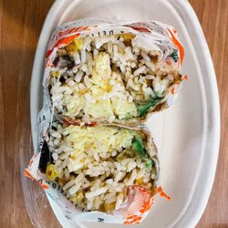 Carrot Express - Huevos Rancheros Wrap