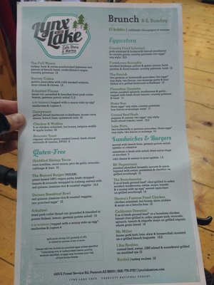 Menu photo 3 Lynx Lake Cafe Prescott, AZ Menu photo 3 Lynx Lake Cafe Prescott, AZ