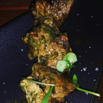 Wishbone & Flynt - Steak skewers (one of three)--very delicious - Cocktail Bars Near Me - Fort Worth, Texas Wishbone & Flynt - Steak skewers (one of three)--very delicious - Cocktail Bars Near Me - Fort Worth, Texas