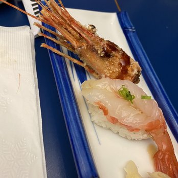 Omi Sushi - Amaebi (sweet shrimp) - Sushi Bars Near Me - East Lansing, Michigan Omi Sushi - Amaebi (sweet shrimp) - Sushi Bars Near Me - East Lansing, Michigan