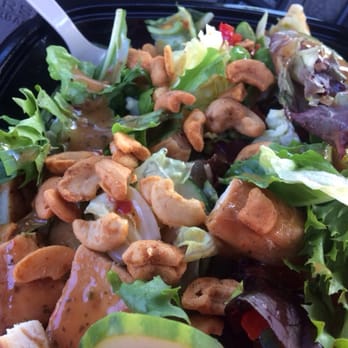 Wendy's - The new cashew salad! Taste pretty good so far! - Fast Food Near Me - Pearl City, Hawaii Wendy's - The new cashew salad! Taste pretty good so far! - Fast Food Near Me - Pearl City, Hawaii