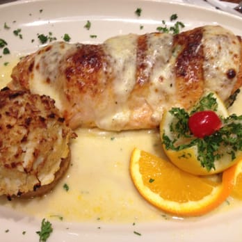 Central Diner & Grille - Yum! Broccoli stuffed chicken baked with cheese and served with stuffed mushrooms. - Diners Near Me - Pittsburgh, Pennsylvania Central Diner & Grille - Yum! Broccoli stuffed chicken baked with cheese and served with stuffed mushrooms. - Diners Near Me - Pittsburgh, Pennsylvania