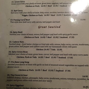 Do Sit Thai Cuisine - Part of the menu - Thai Near Me - Walnut Creek, California Do Sit Thai Cuisine - Part of the menu - Thai Near Me - Walnut Creek, California