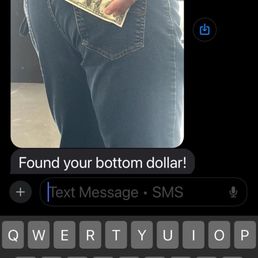 I asked for the bottom dollar on a trailer and this was text to me