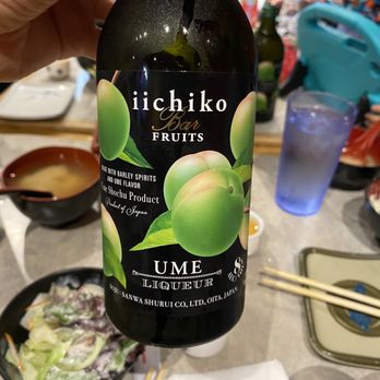 Hanabi Sushi - Iichiko plum liquor - Sushi Bars Near Me - Martinez, California Hanabi Sushi - Iichiko plum liquor - Sushi Bars Near Me - Martinez, California