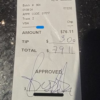 Takara Thai House & Sushi - Original Receipt - Thai Near Me - Marathon, Florida Takara Thai House & Sushi - Original Receipt - Thai Near Me - Marathon, Florida