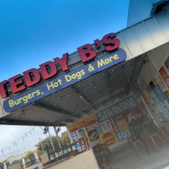 Teddy B's - Store front connected to gas station - Burgers Near Me - San Antonio, Texas Teddy B's - Store front connected to gas station - Burgers Near Me - San Antonio, Texas