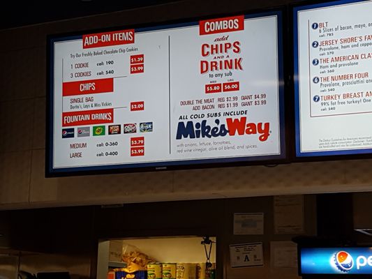 Menu photo 6 Jersey Mike's Subs Las Vegas, NV