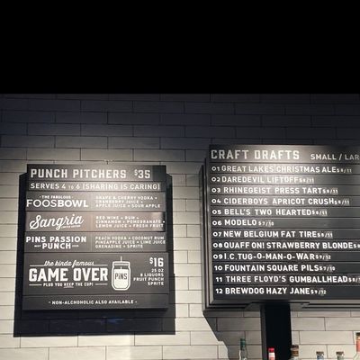 Menu photo 7 Pins Mechanical Indianapolis, IN