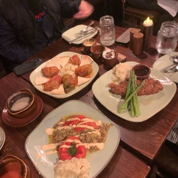 Moose-AKa's - Sarma (stuffed cabbage), schnitzel, stuffed meat pepper, vegan daily soup (tomato), meat daily soup (bacon, potato) - Mediterranean Near Me - Denali, Alaska