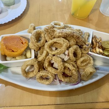 Aromas of Peru - Ceviche w calamari - Peruvian Near Me - Wilmington, North Carolina