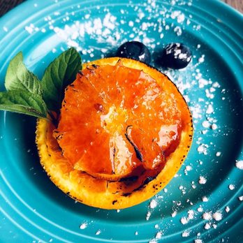 Queens Breakfast Cocktails - Orange brûlée - Cocktail Bars Near Me - Calgary, Alberta
