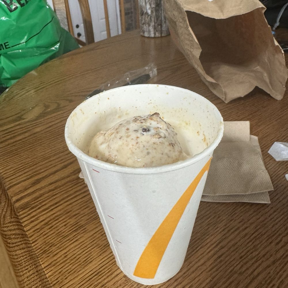 McDonald's - At like $5 a piece they should be more than 3/4 full - Burgers Near Me - Blaine, Minnesota