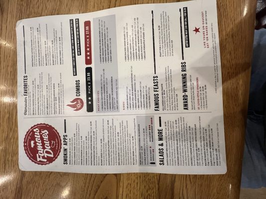 Famous Dave's Bar-B-Que by null