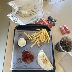 Del Taco - Five dollar meal box with freshly cooked delicious fries