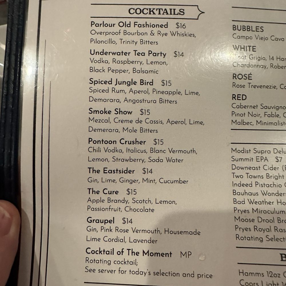 Parlour Bar St. Paul - Lots of co options - New American Near Me - Saint Paul, Minnesota Parlour Bar St. Paul - Lots of co options - New American Near Me - Saint Paul, Minnesota