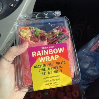 Trader Joe's - rainbow wrap is a 10/10 beautiful - Grocery Near Me - Chico, California
