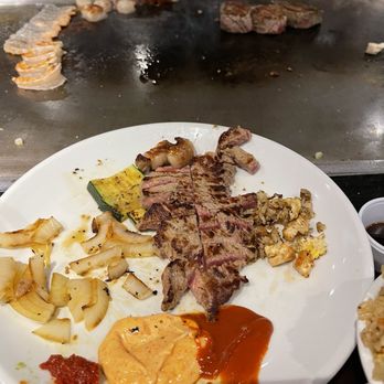 Benihana - Hibachi Steak and vegetables - Teppanyaki Near Me - Arcadia, California