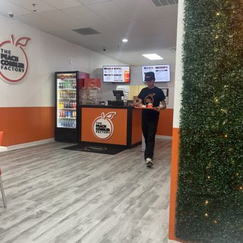 Peach Cobbler Factory - Ordering area - Coffee & Tea Near Me - Jacksonville, Florida Peach Cobbler Factory - Ordering area - Coffee & Tea Near Me - Jacksonville, Florida