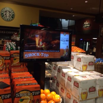 Safeway - Specials promoted on flat screen - Grocery Near Me - Fremont, California