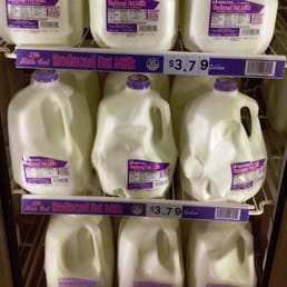 Busted up milk jugs.  I see this often!