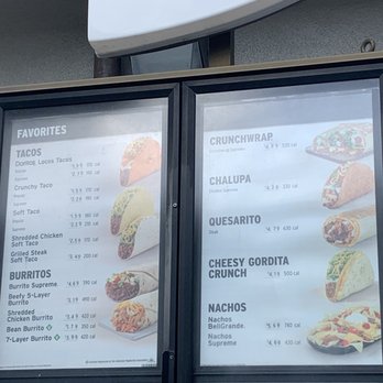 Taco Bell - Drive thru menu - Fast Food Near Me - Kapolei, Hawaii Taco Bell - Drive thru menu - Fast Food Near Me - Kapolei, Hawaii
