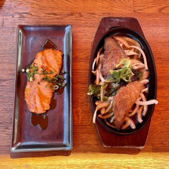 Star Noodle - Miso Salmon and Ahi Belly - Asian Fusion Near Me - Lahaina, Hawaii
