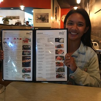 Pho Kitchen - Lynslee with the menu - Vietnamese Near Me - San Diego, California
